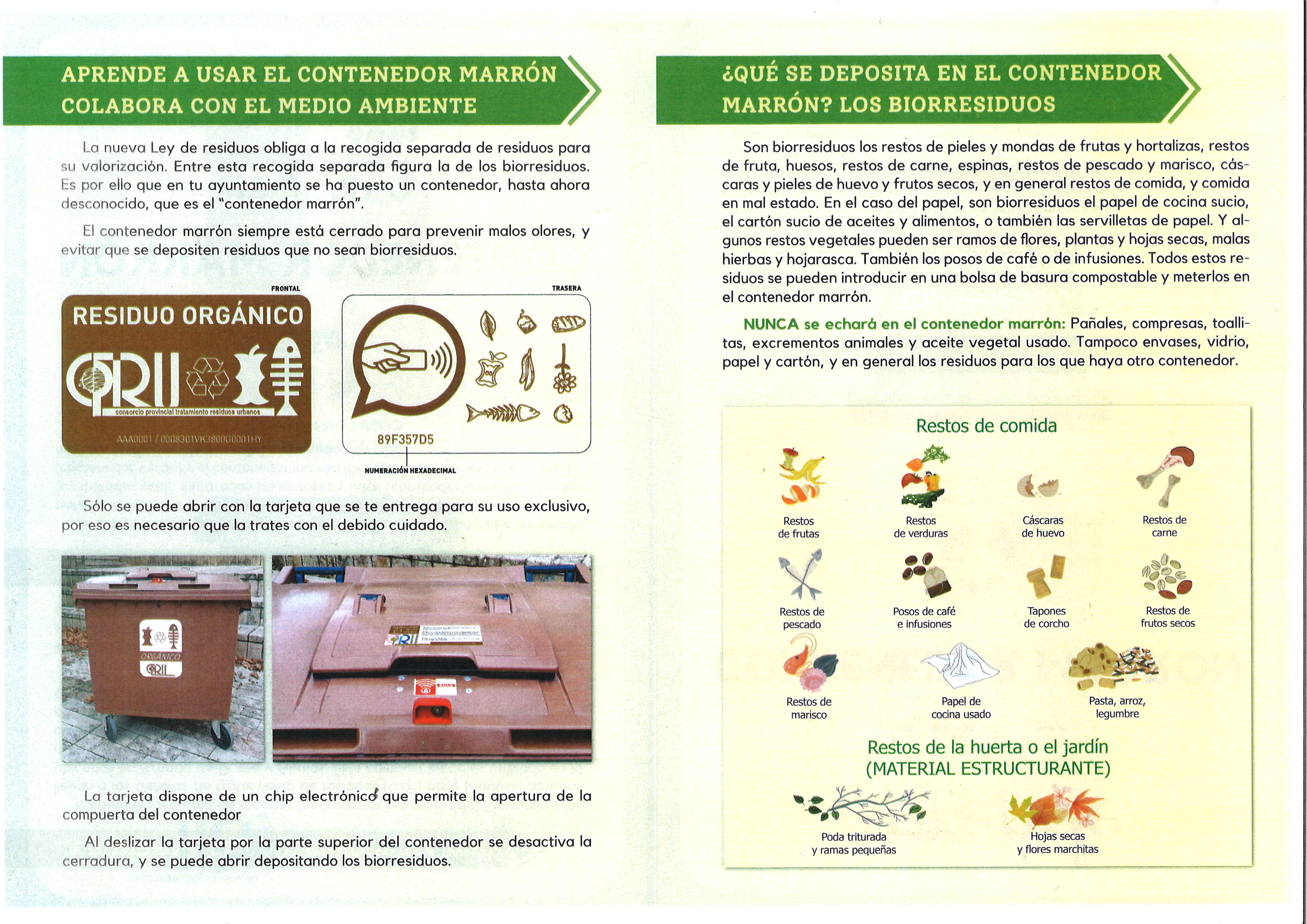 Folleto APRENDE A USAR EL CONTENEDOR MARRÓN (2)