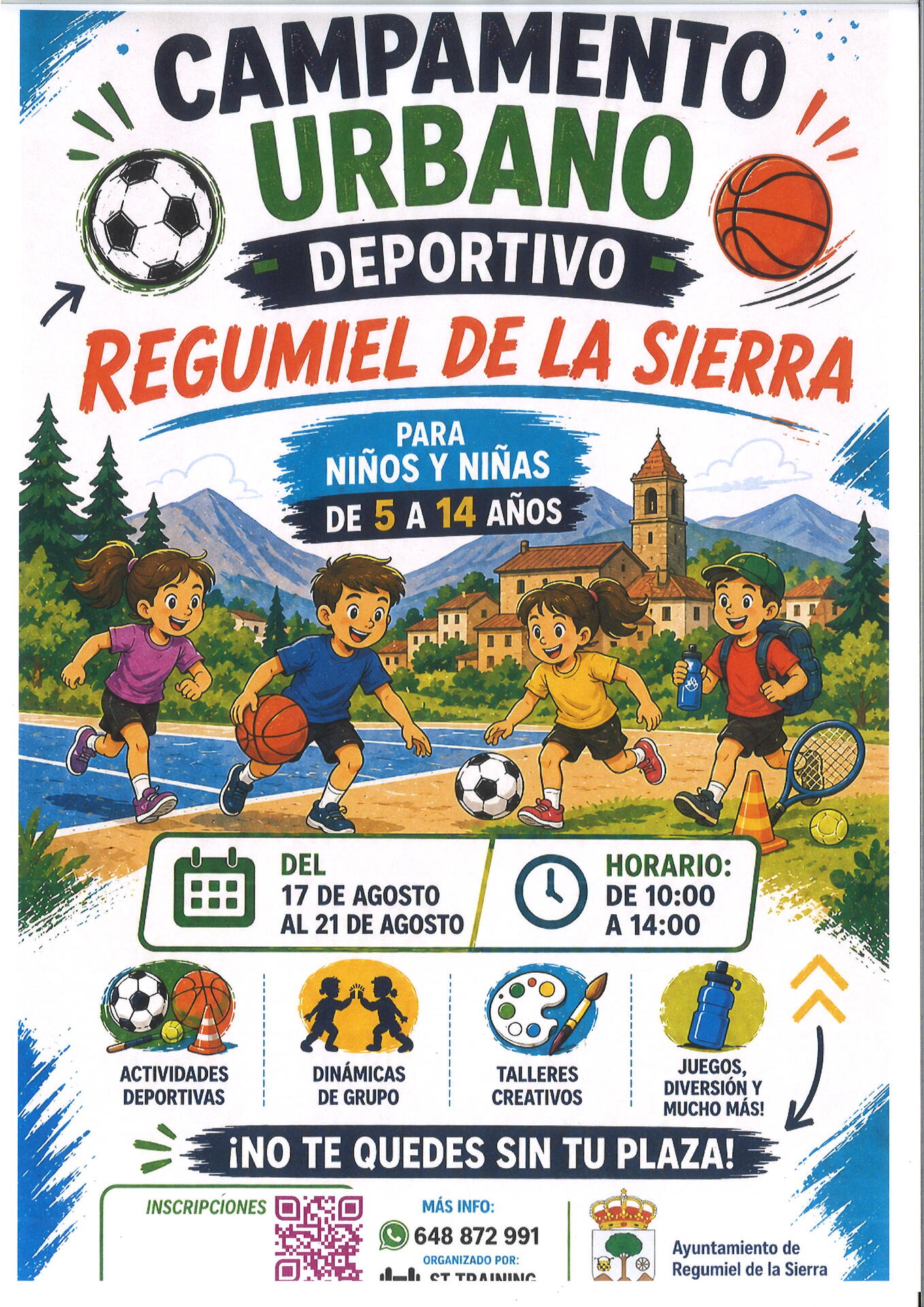 CAMPAMENTO URBANO DEPORTIVO REGUMIEL