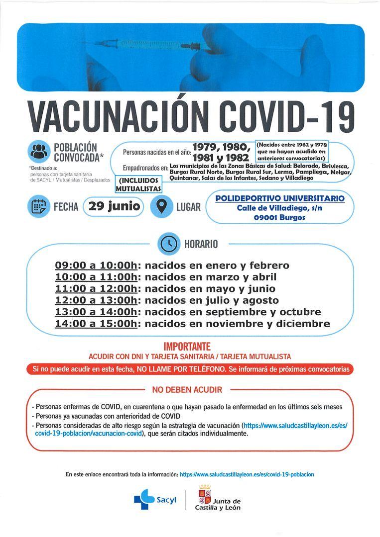 VACUNACIÓN NACIDOS DE 1979 a 1982