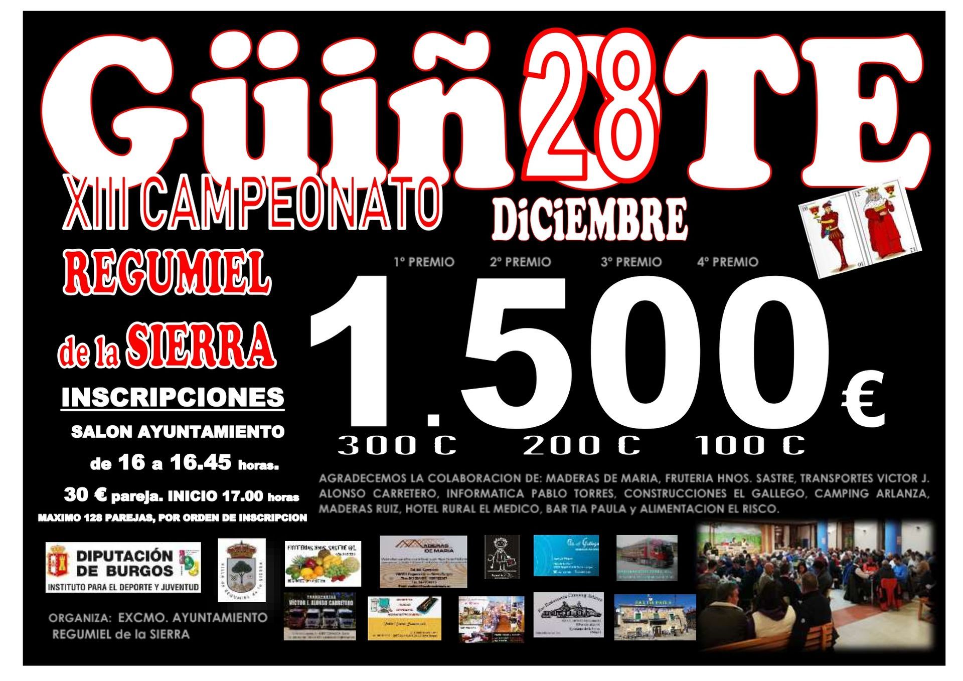 XIII CAMPEONATO GUIÑOTE