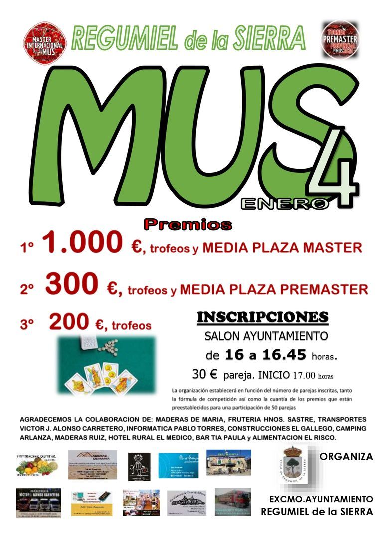 TORNEO PROVINCIAL PREMASTER MUS